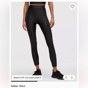 Lululemon Athletica Satin Shine Panelled Tight